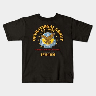 USA Operational Group - INSCOM Kids T-Shirt